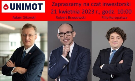 Czat inwestorski 21 kwietnia 2023 r.